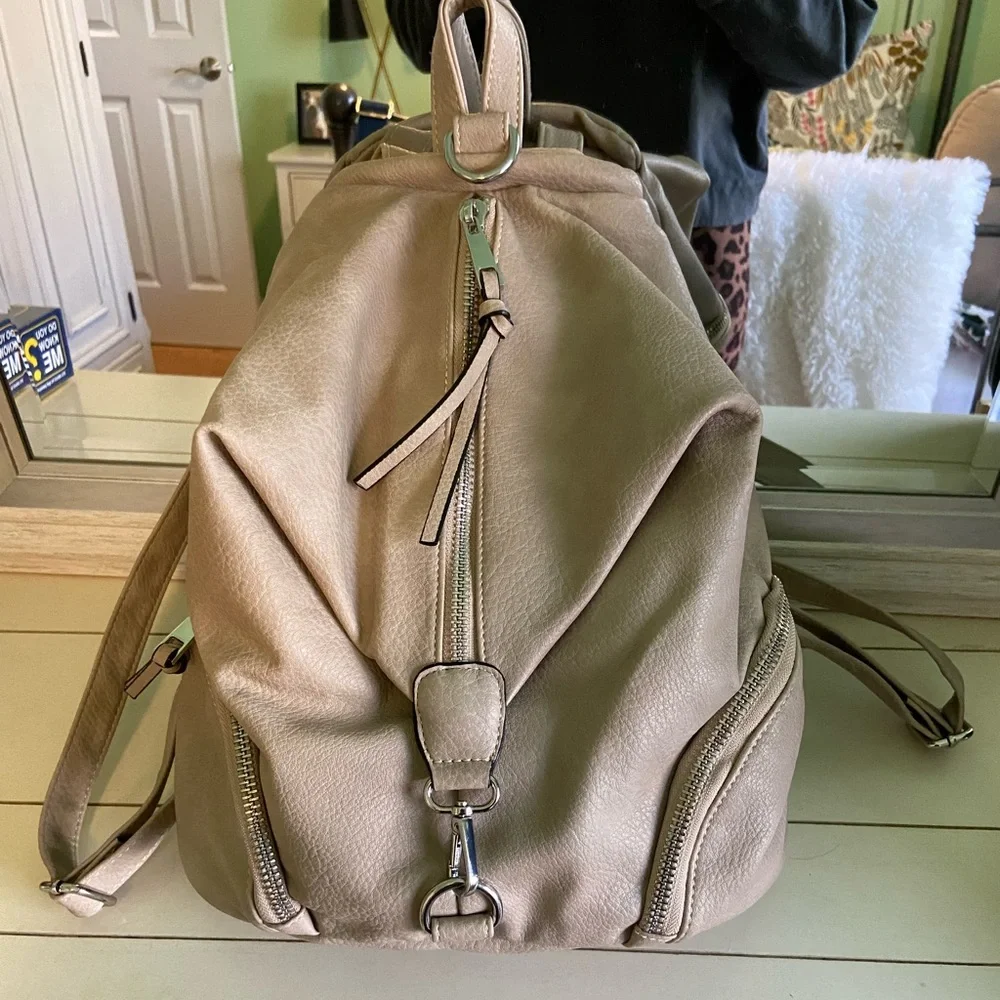 Leather Backpack - Picture 1 of 5
